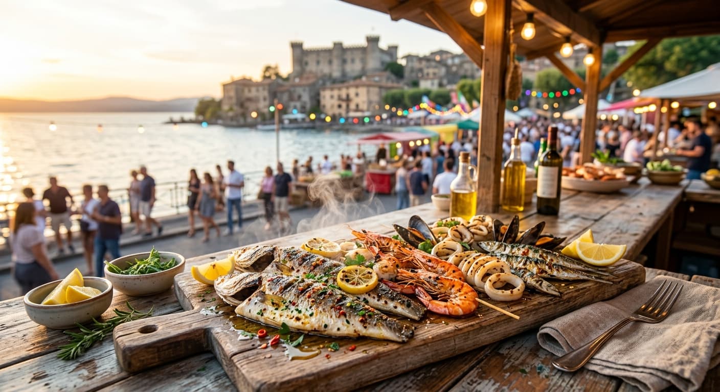 Sagra del Pesce ad Anguillara Sabazia