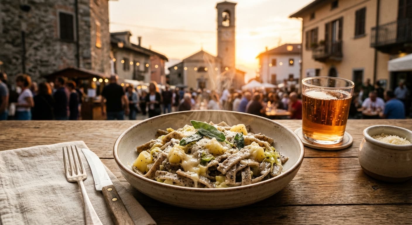 Sagra del Pizzocchero a Montano Lucino