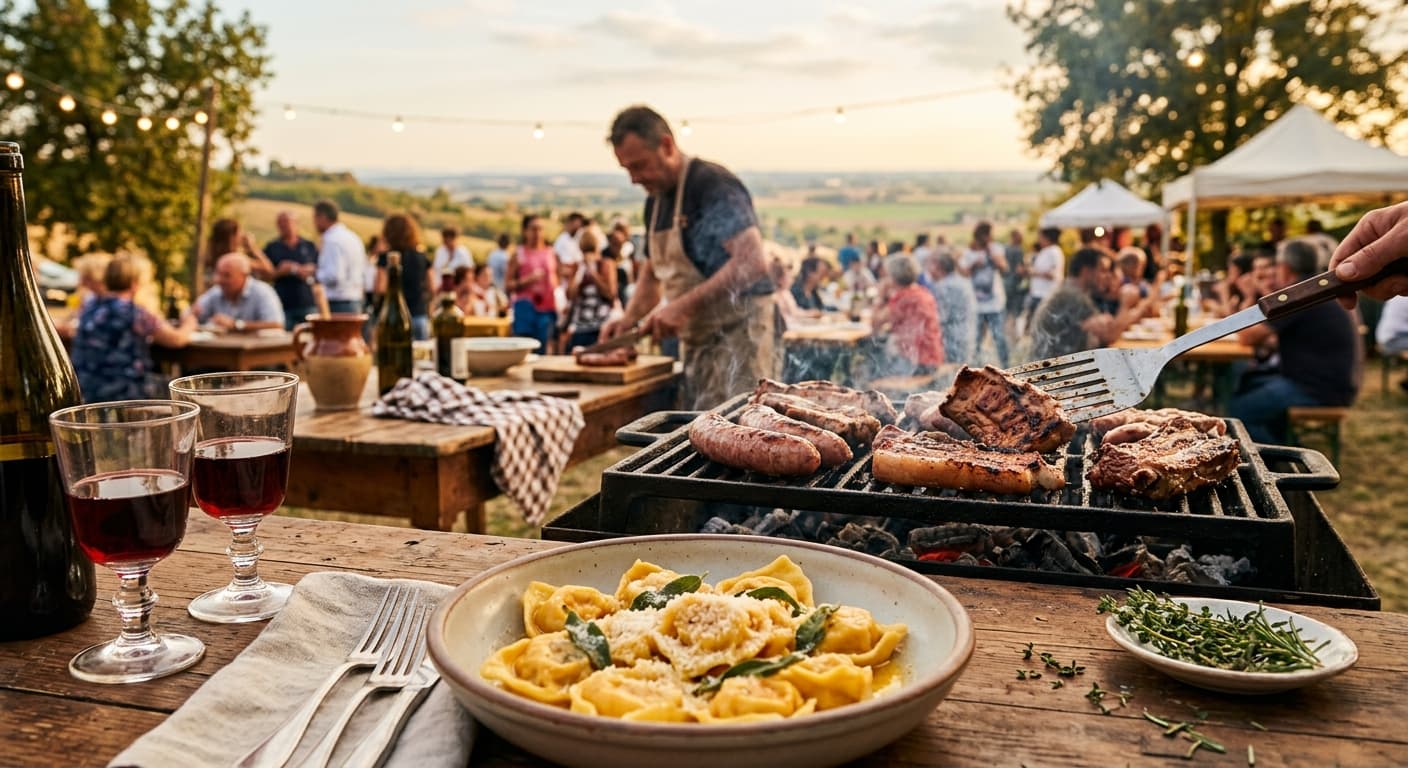 Sagra del tortellone e della carne alla griglia