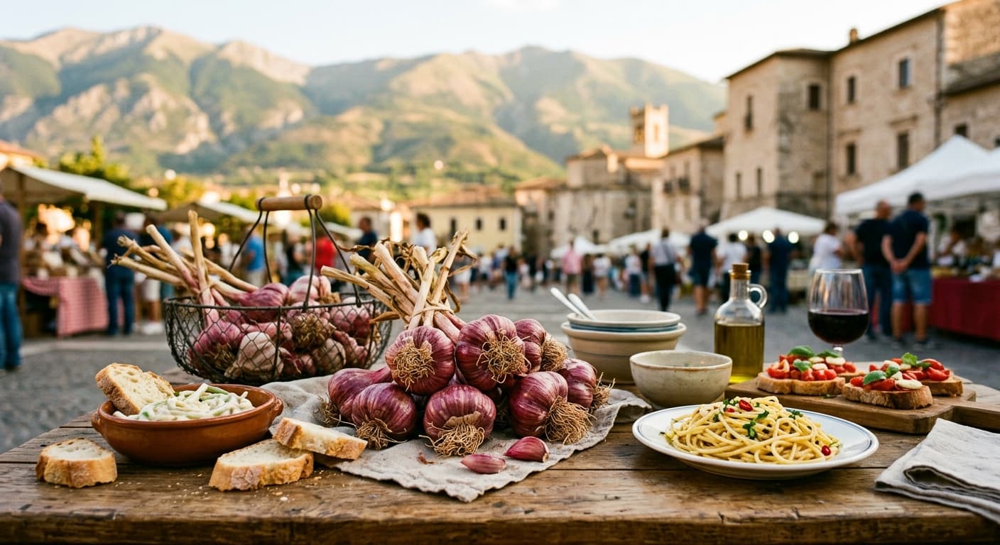 Sagra dell'aglio rosso di Sulmona