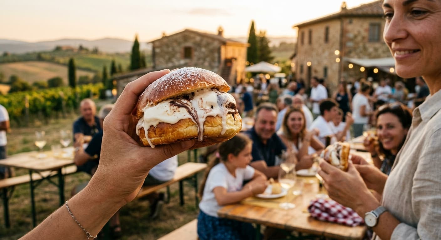 Sagra della brioche con gelato artigianale