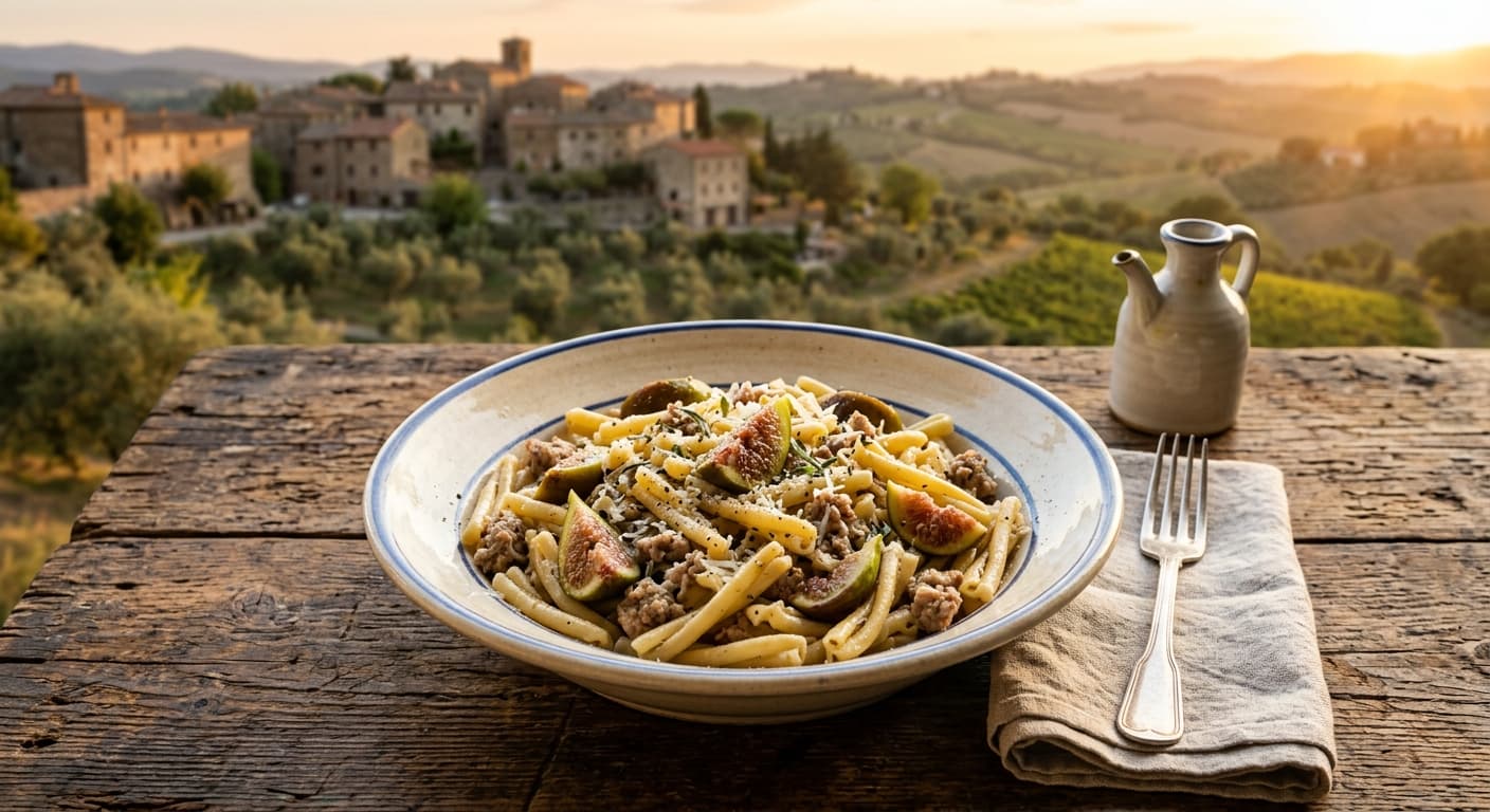 Sagra della casareccia con salsiccia e ficorilli