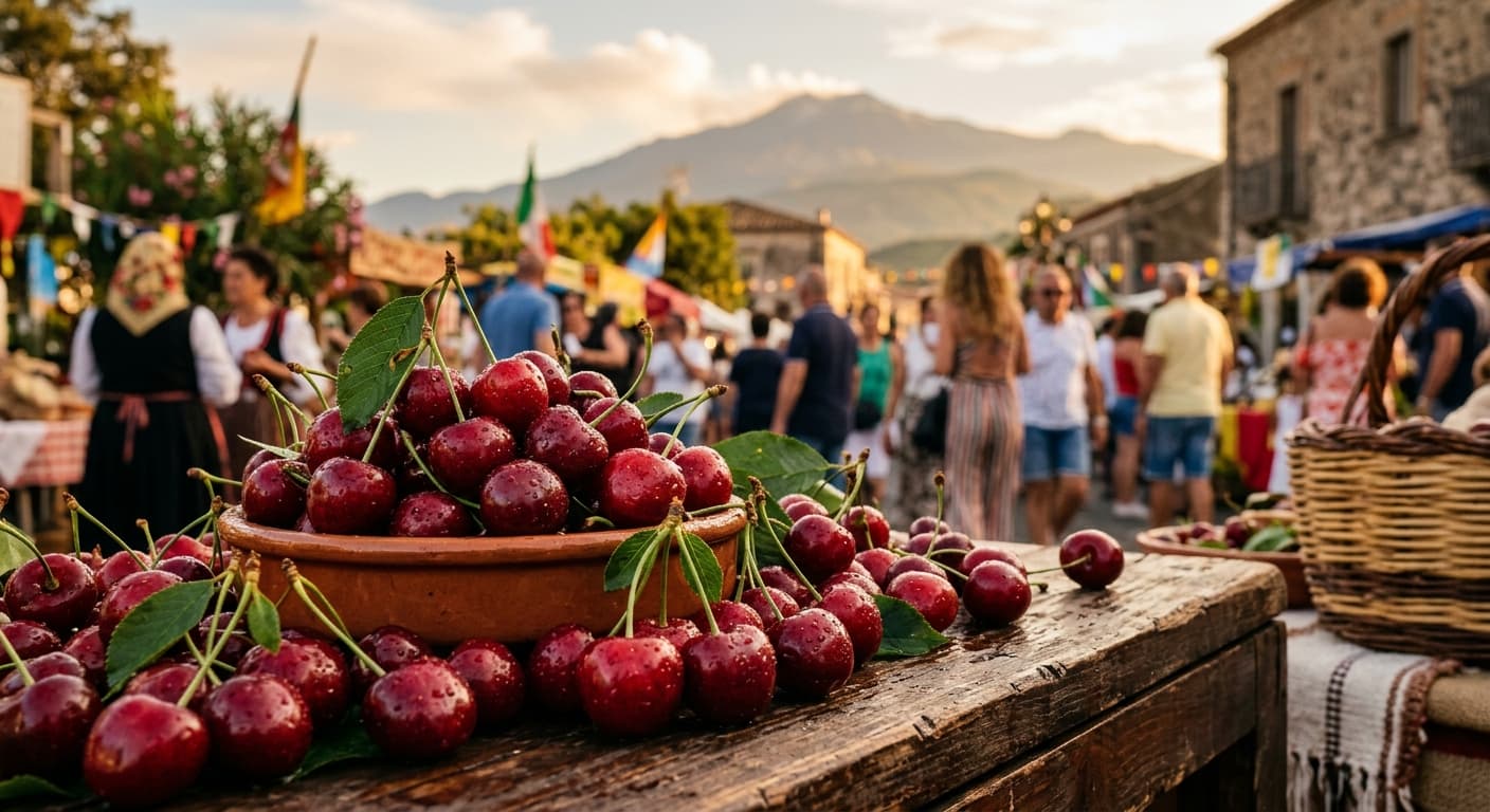 Sagra della Ciliegia dell&rsquo;Etna