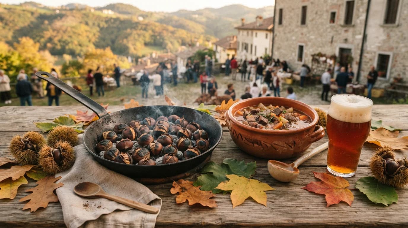 Sagra della maternità e Festa dei Maroni a Mortisa