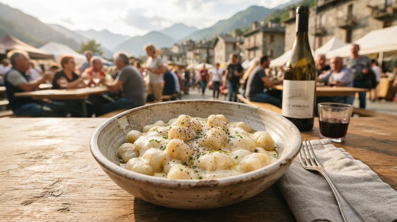 Sagra gnocchi al castelmagno