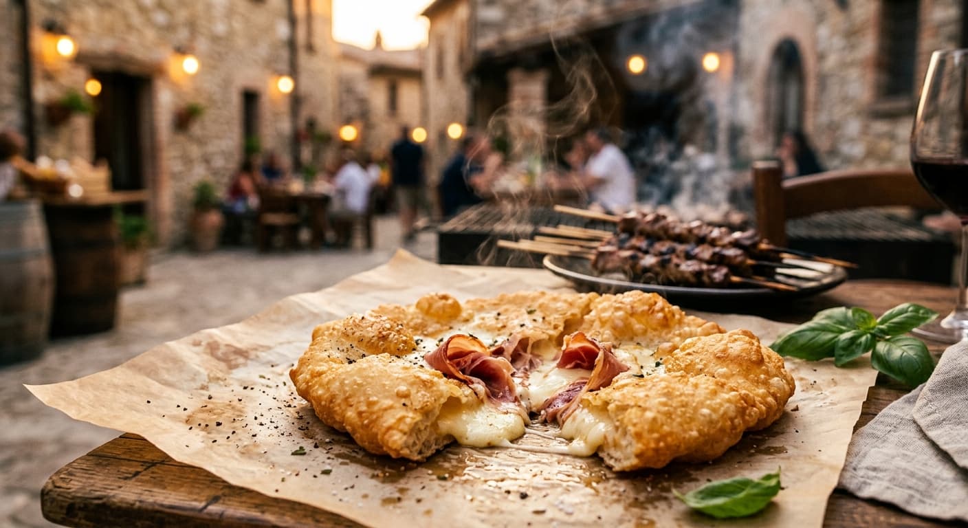 Sagra pizza fritta e arrosticini
