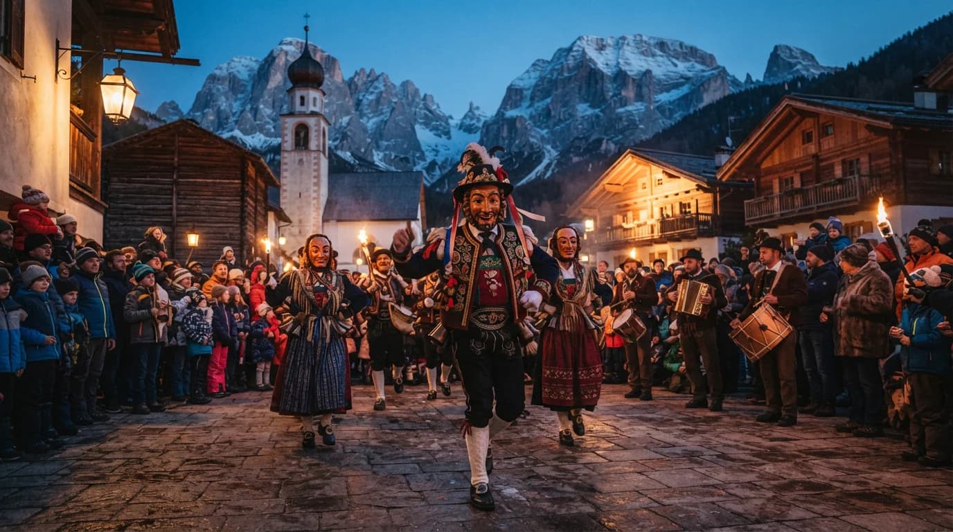 Serata con il Grop de la Mèscres de Cianacei e Gries