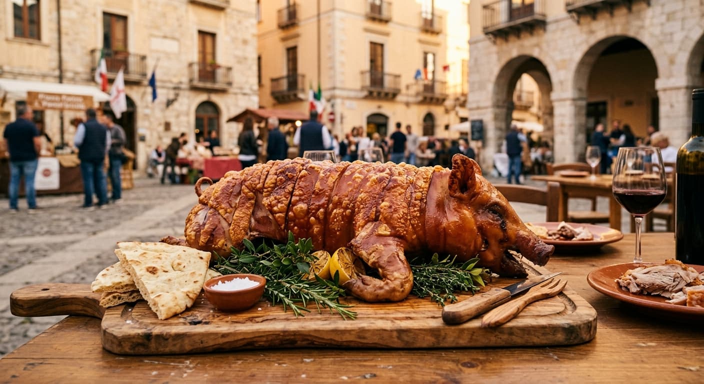 Serata del Maialetto a Villa San Pietro