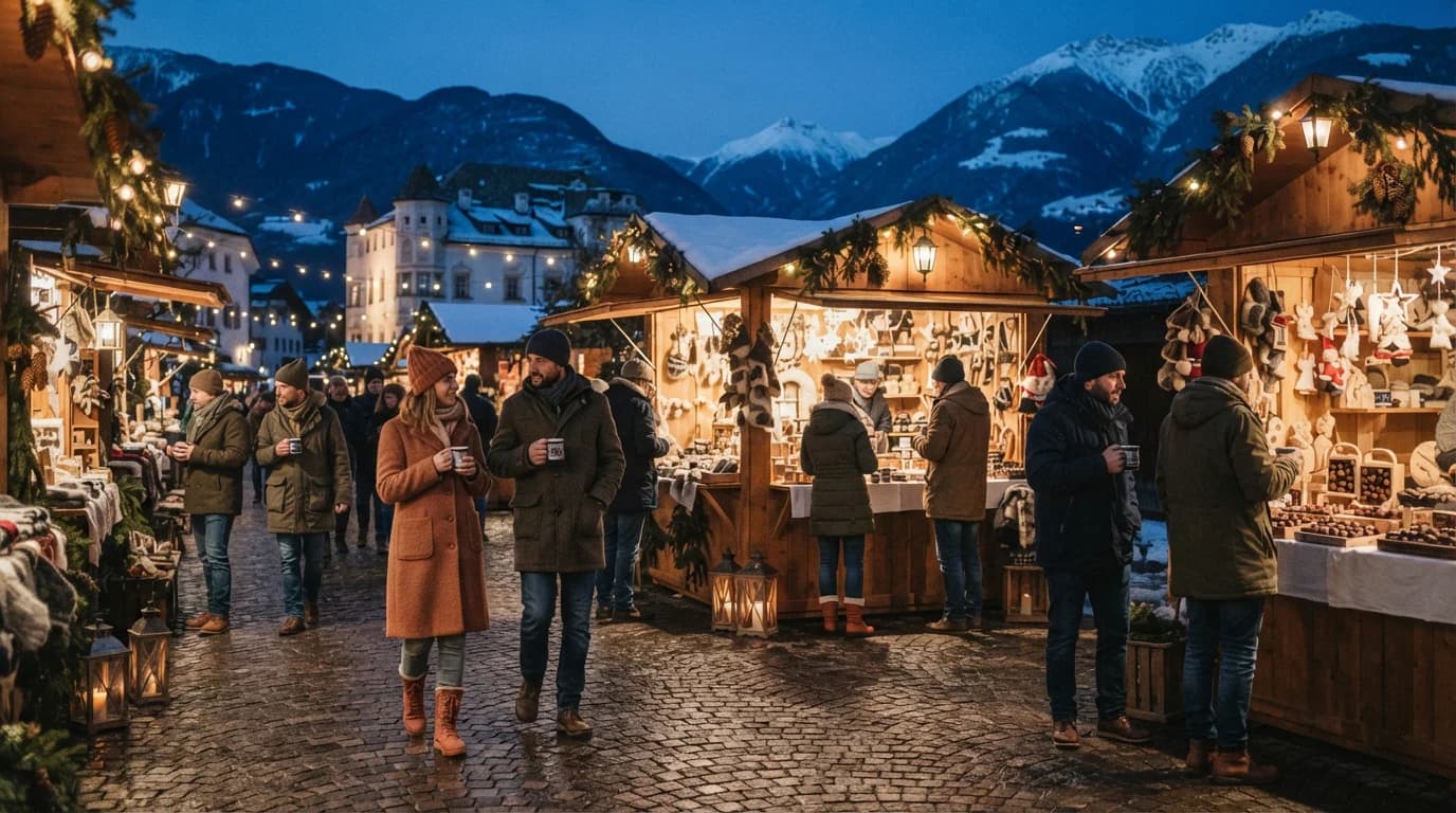 Sterntaler Weihnachtsmarkt - il giorno di Capodanno