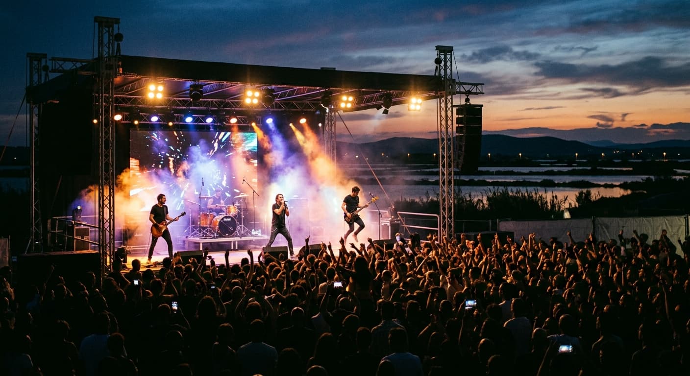 Subsonica in concerto a Cabras