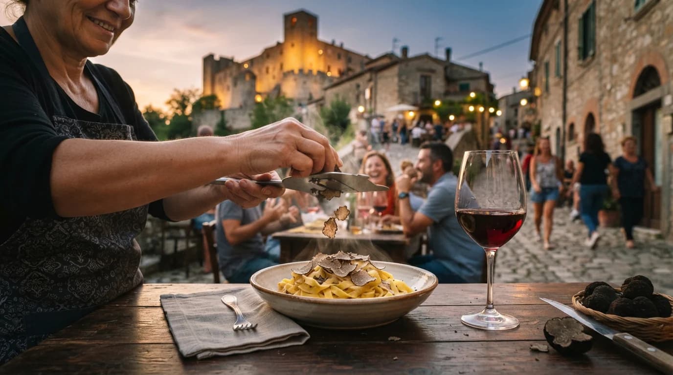 Tartufo e Tintilia, il borgo e il Castello