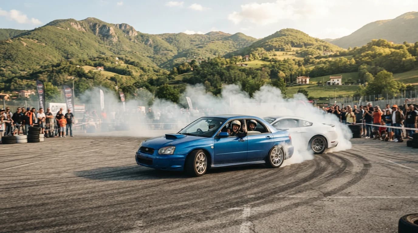 Taxi drift e rally navigatori