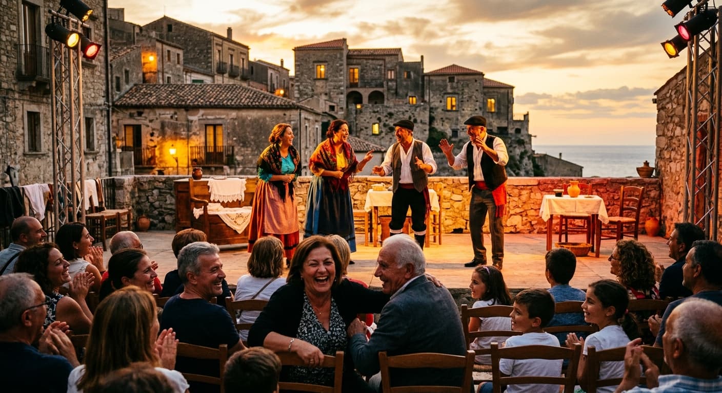 Teatro Dialettale: "Pè Curpa du Caputrenu"