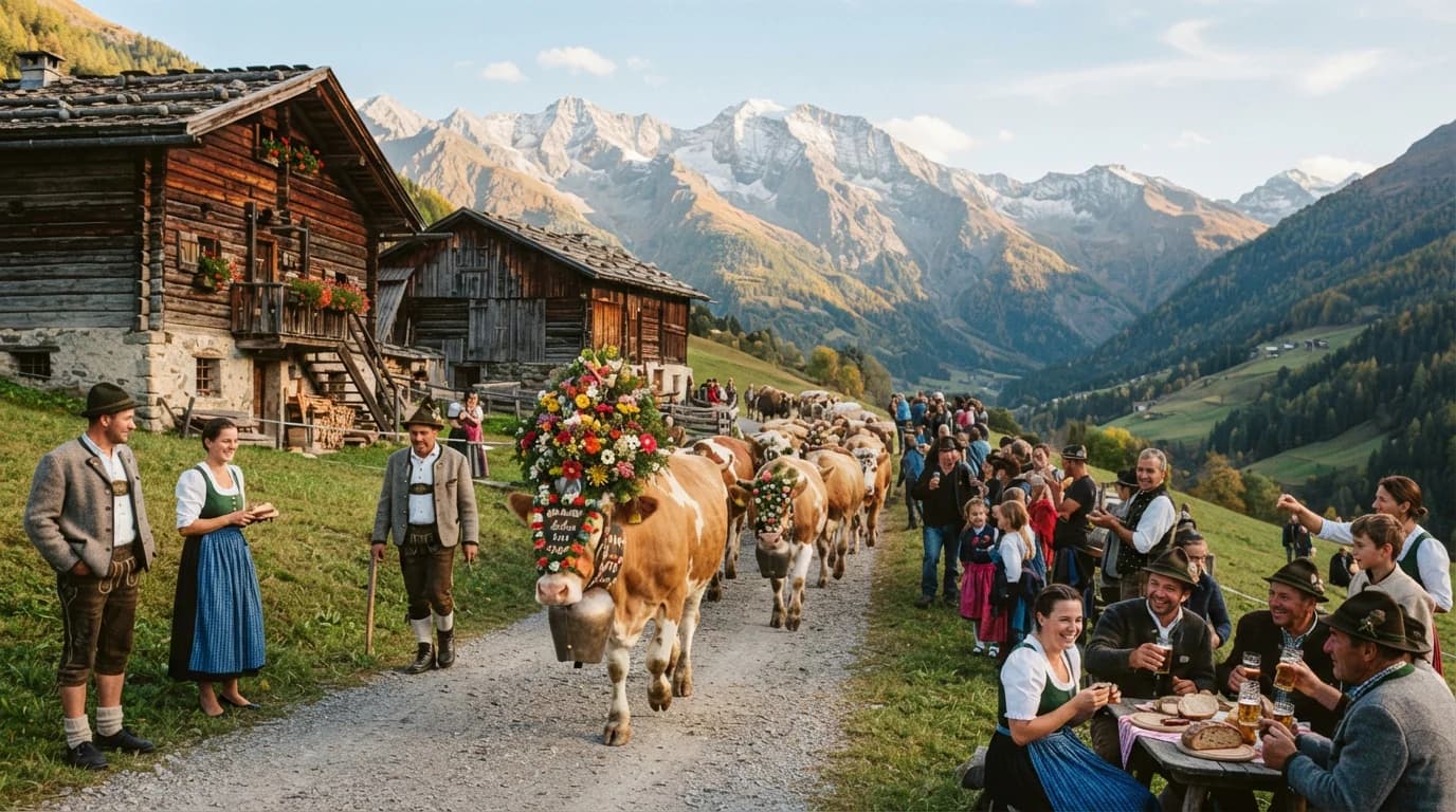 Transumanza e festa al Jochumhof
