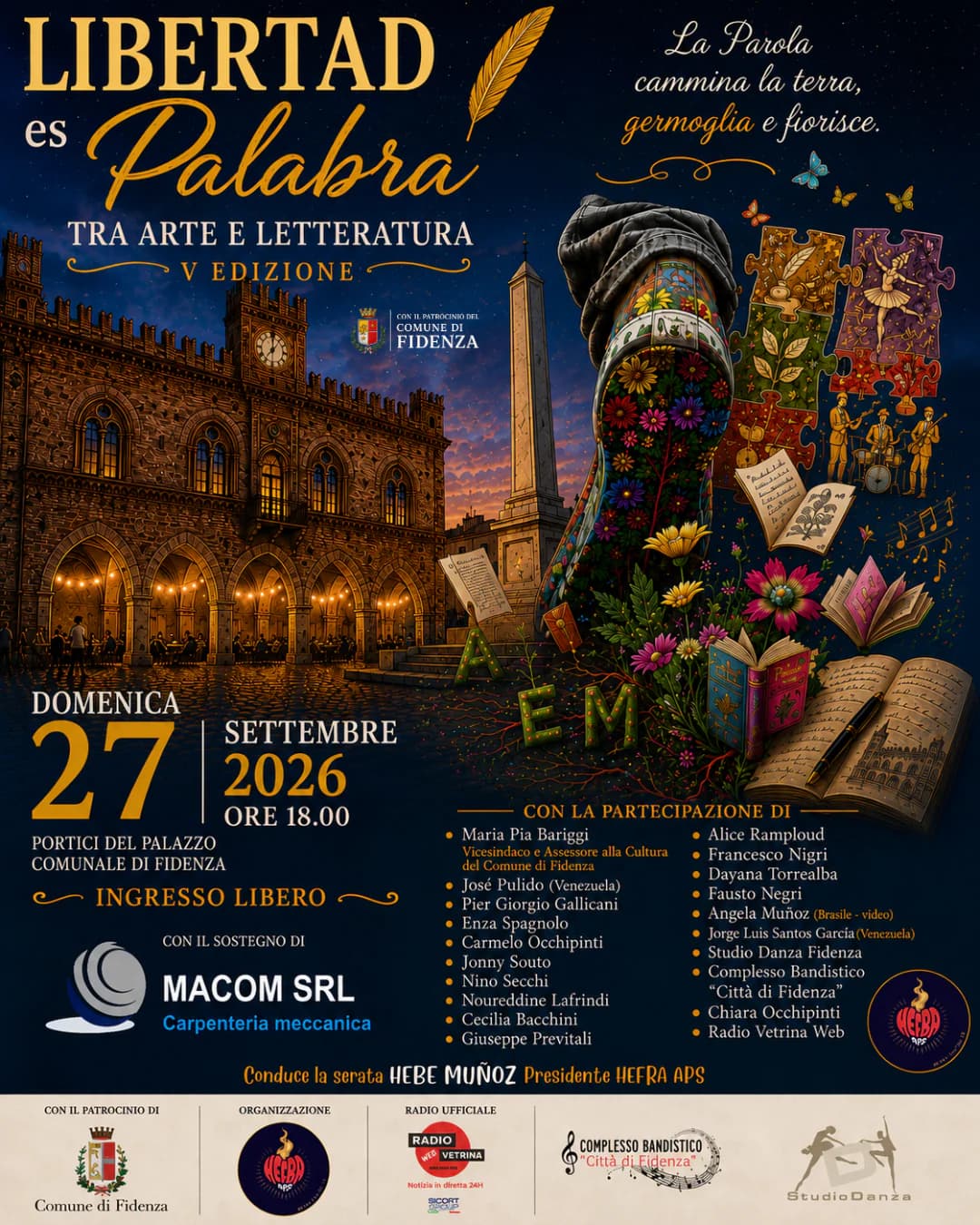 V Edizione Festival Internazionale di Arte e Letteratura LIBERTAD ES PALABRA — foto 1