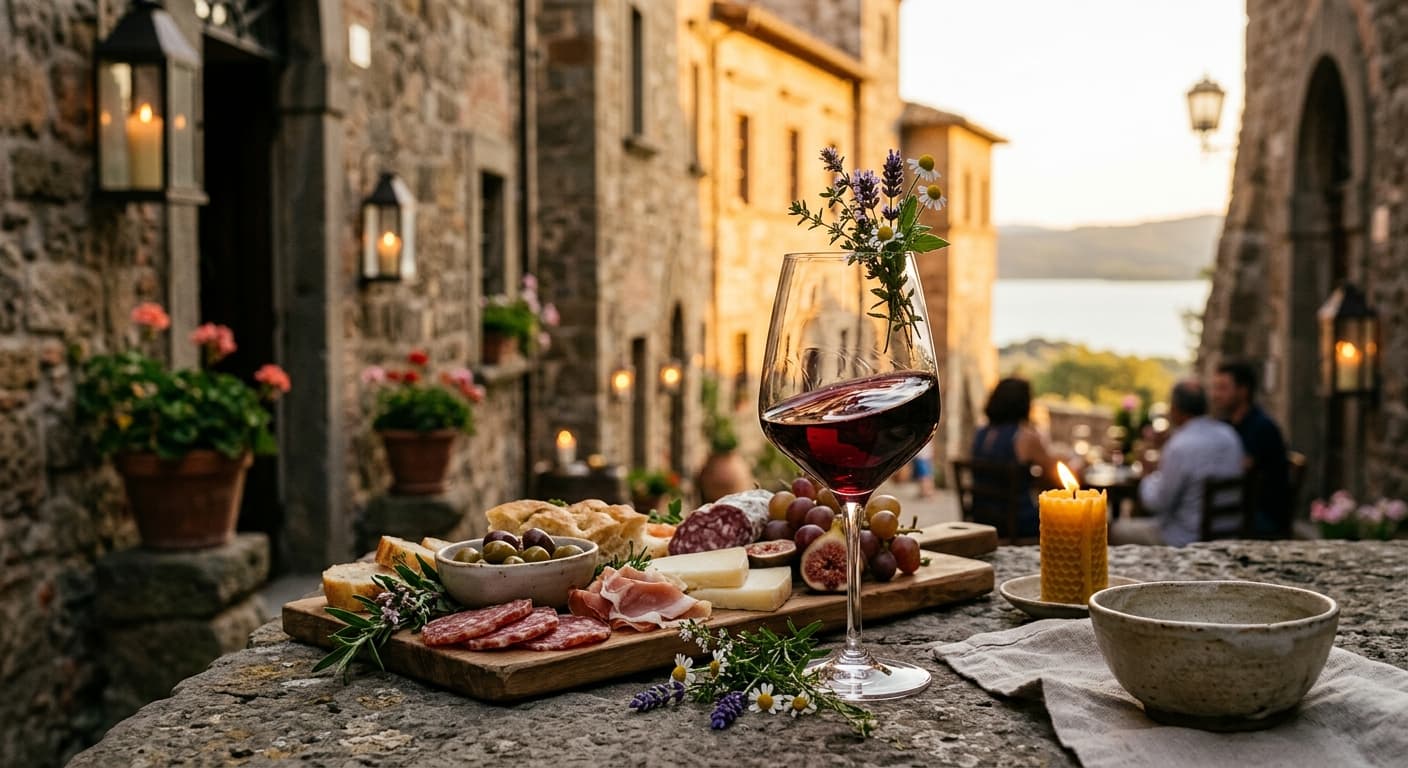 Wine & Flowers Bolsena