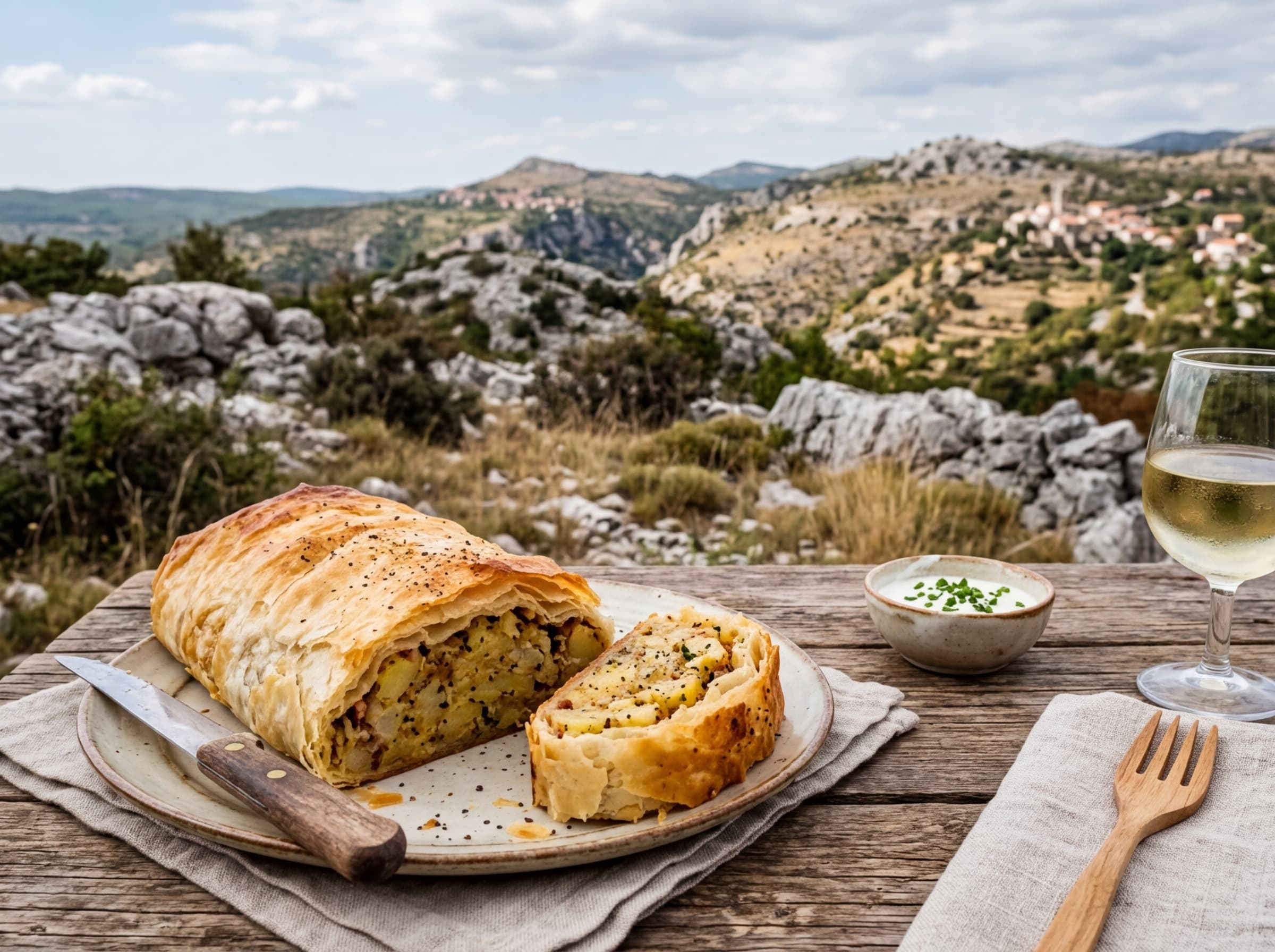 Strudel Salato del Carso