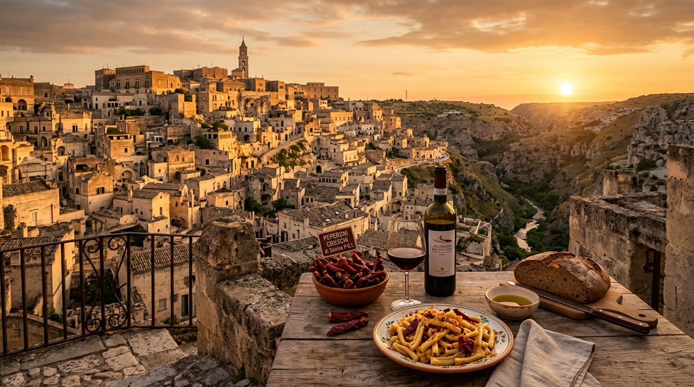 Sassi, Lucanica und Stille