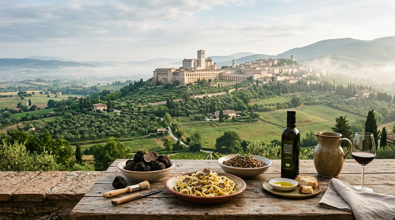 Tartufo, Sagrantino und Stille