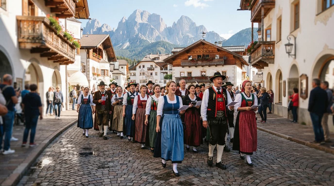 30° Alta Pusteria Int. Choir Festival: Sfilata dei cori