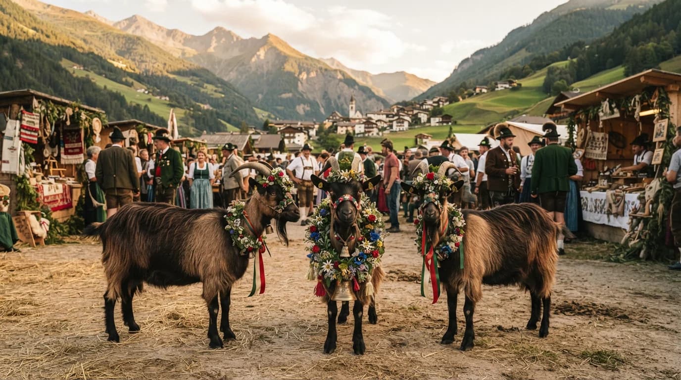 5° Festival delle capre "Goas Festival" dell'Alto Adige