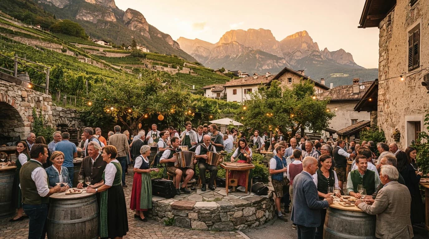 Aperitivo in Croce Bianca Val d'Adige
