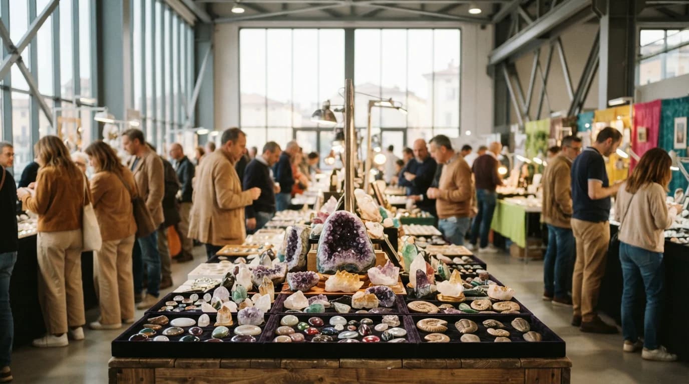 Brescia mineral show