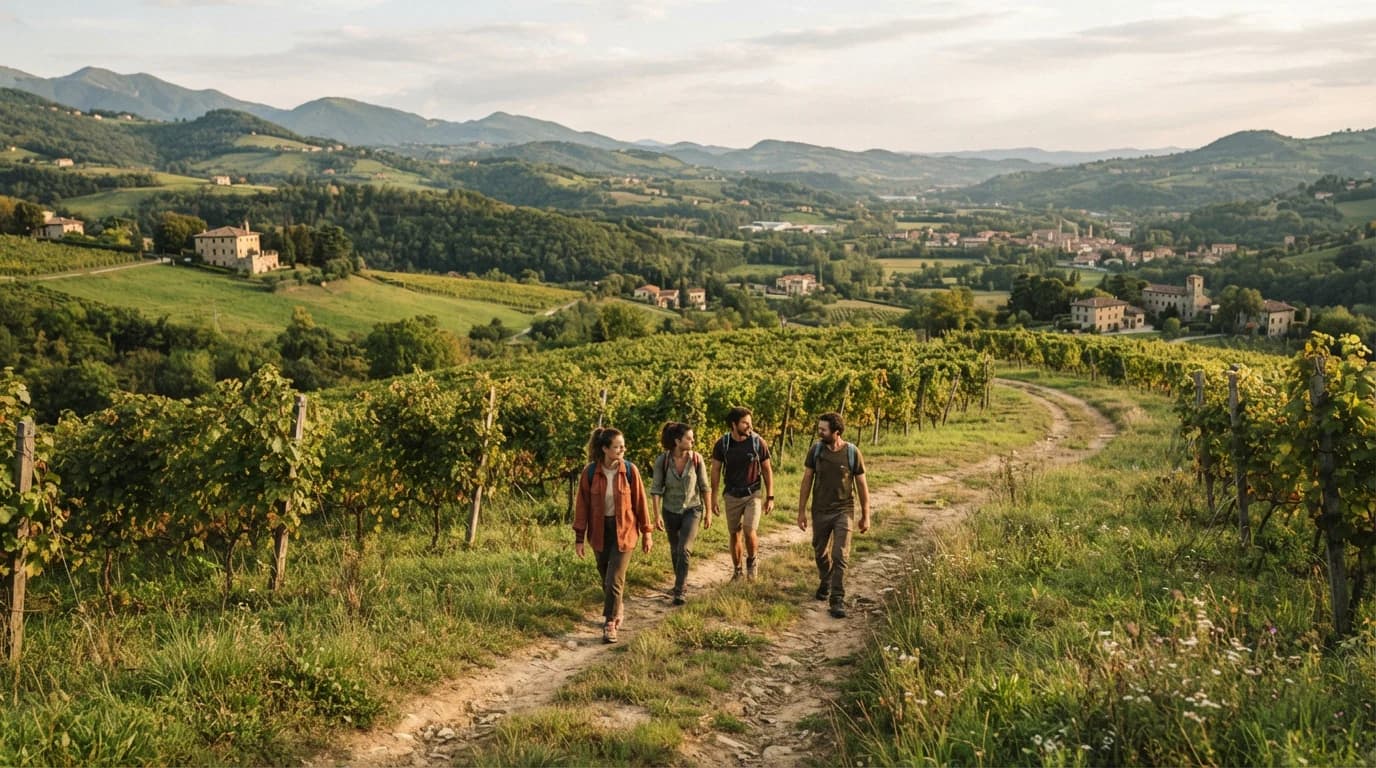 Camminata tra colli e vigneti