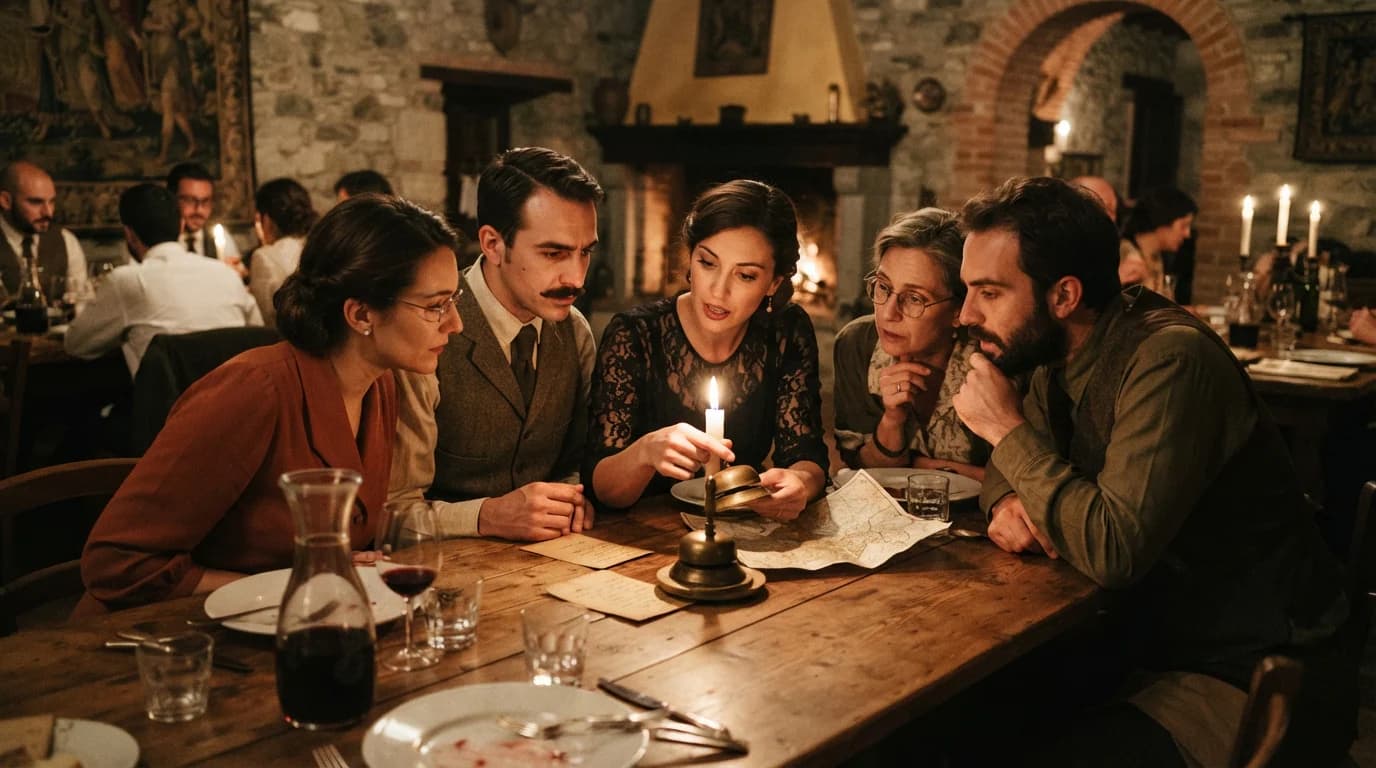 Cena con delitto 2026