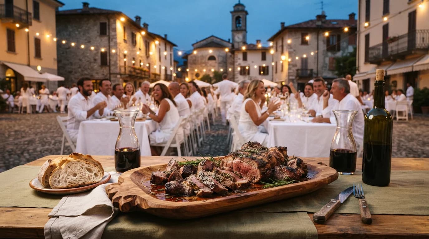 Cena in bianco