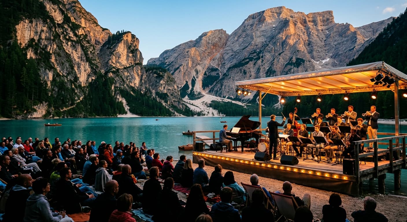 Concerto al lago di Braies - Big Band Intica