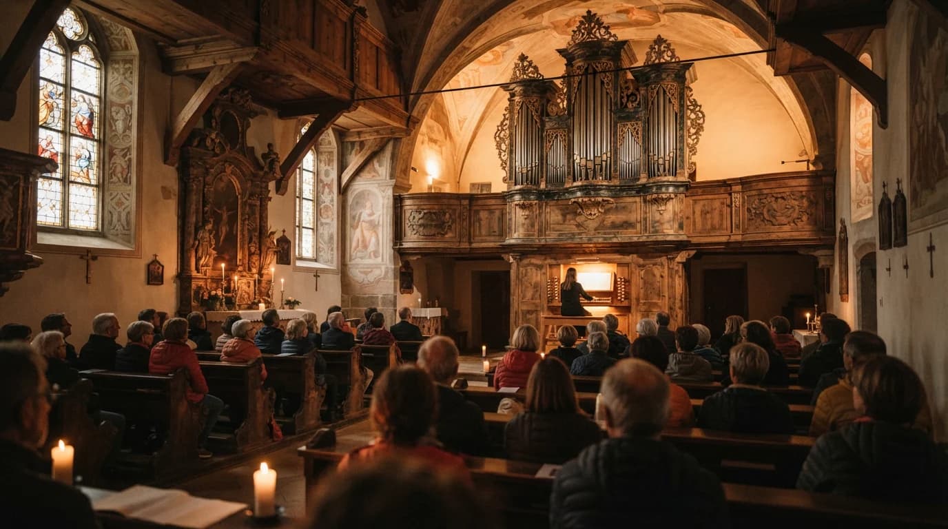 Concerto d'organo con Marian Polin nella chiesa parrocchiale di Scena