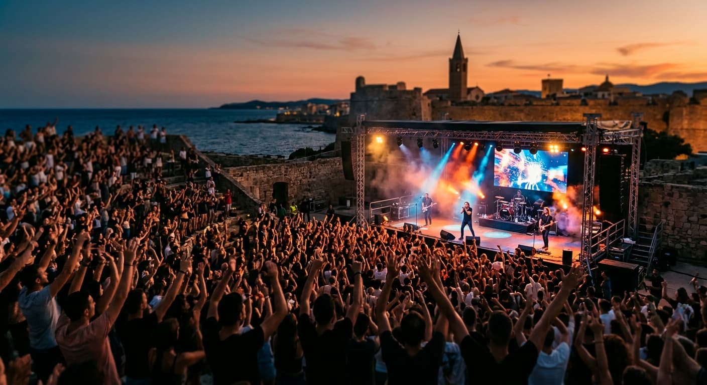 Concerto di Blanco ad Alghero