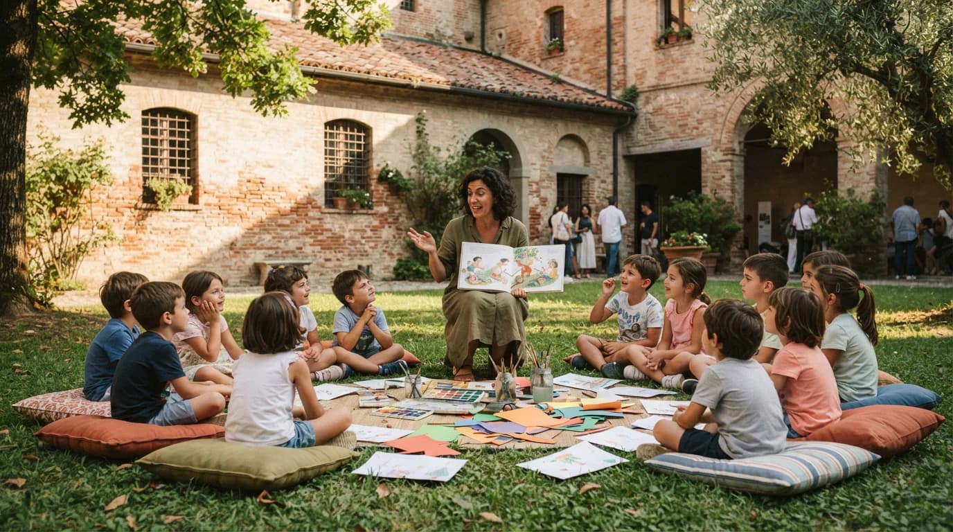 Estate in biblioteca