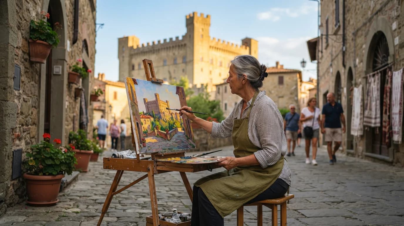 ESTEMPORANEA DI PITTURA POPPI