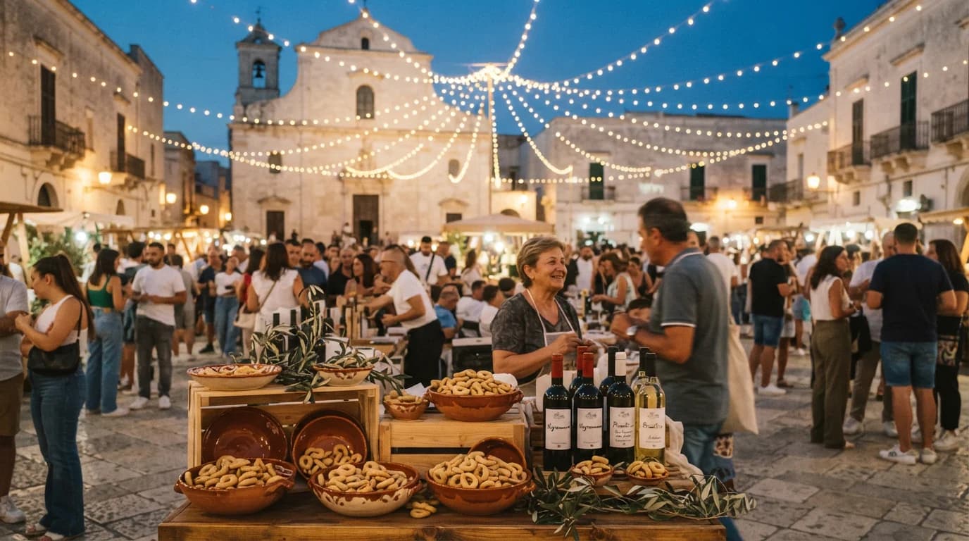 Eventi culturali con stand enogastronomici