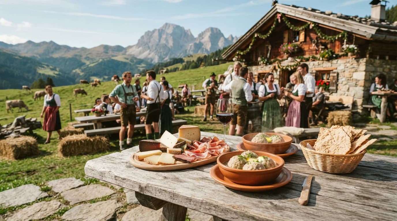 Festa alla malga Flatschberg