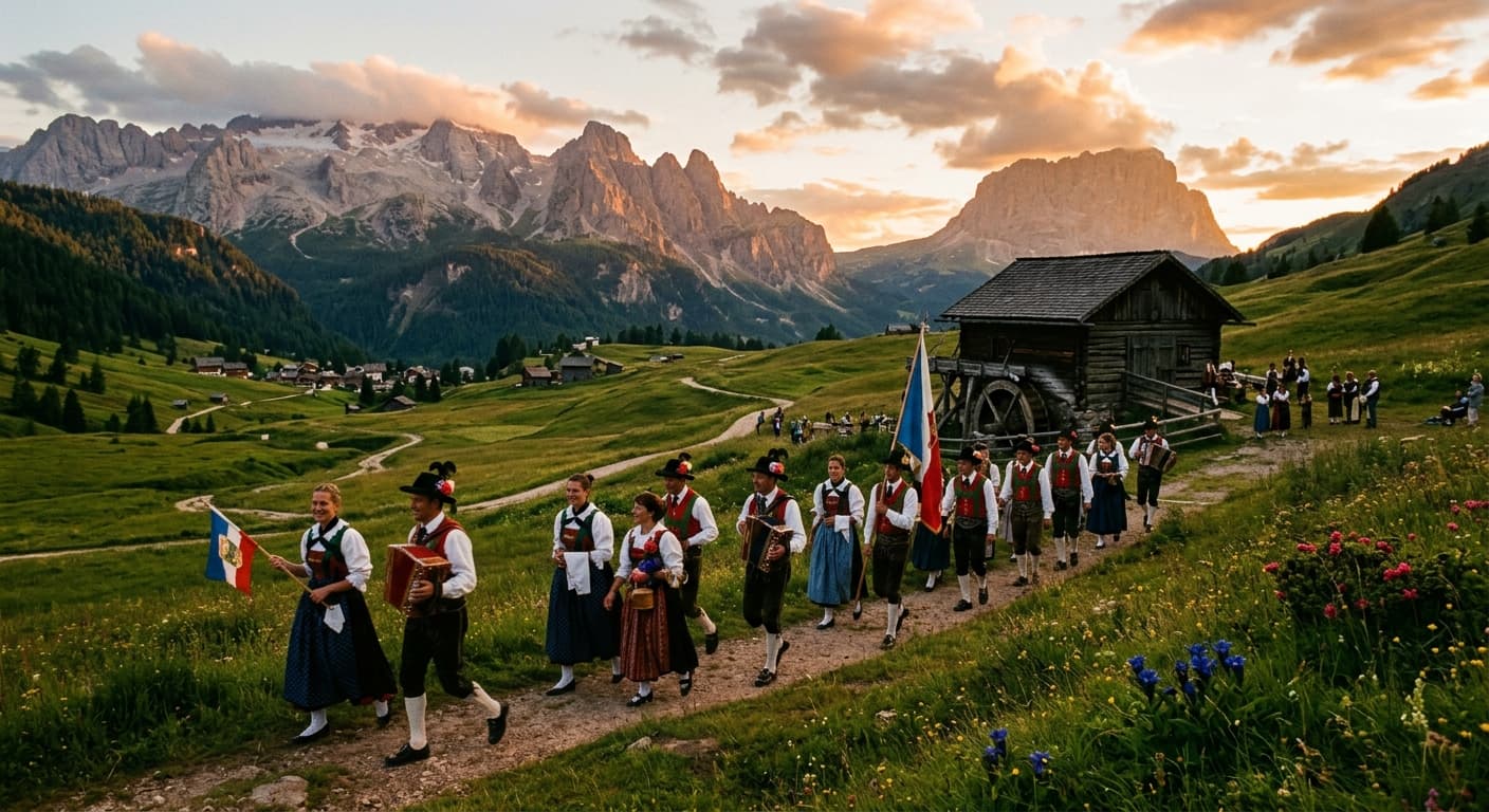 Festa campestre del Grop de la Mèscres de Dèlba e Penia