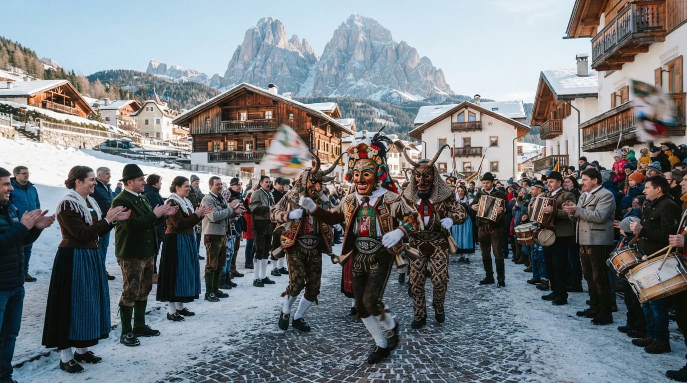 Festa da carnescé - Festa di carnevale a Badia
