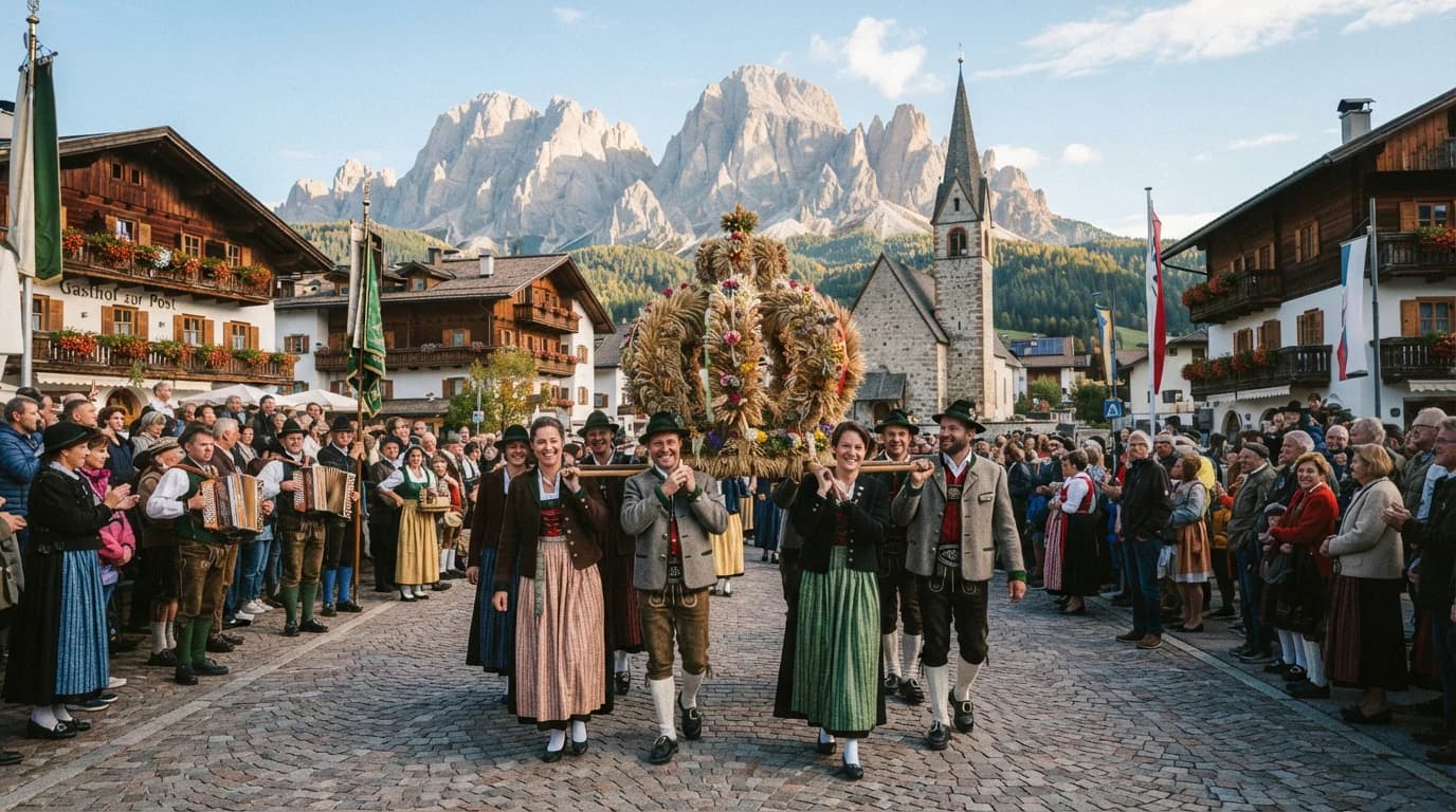 Festa del Ringraziamento a Valdaora di Sotto