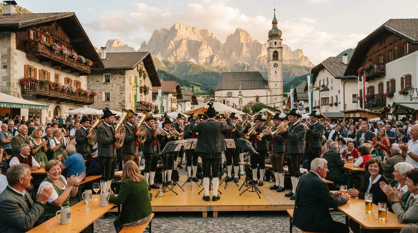 Festa della banda musicale - festa paesana a Terento