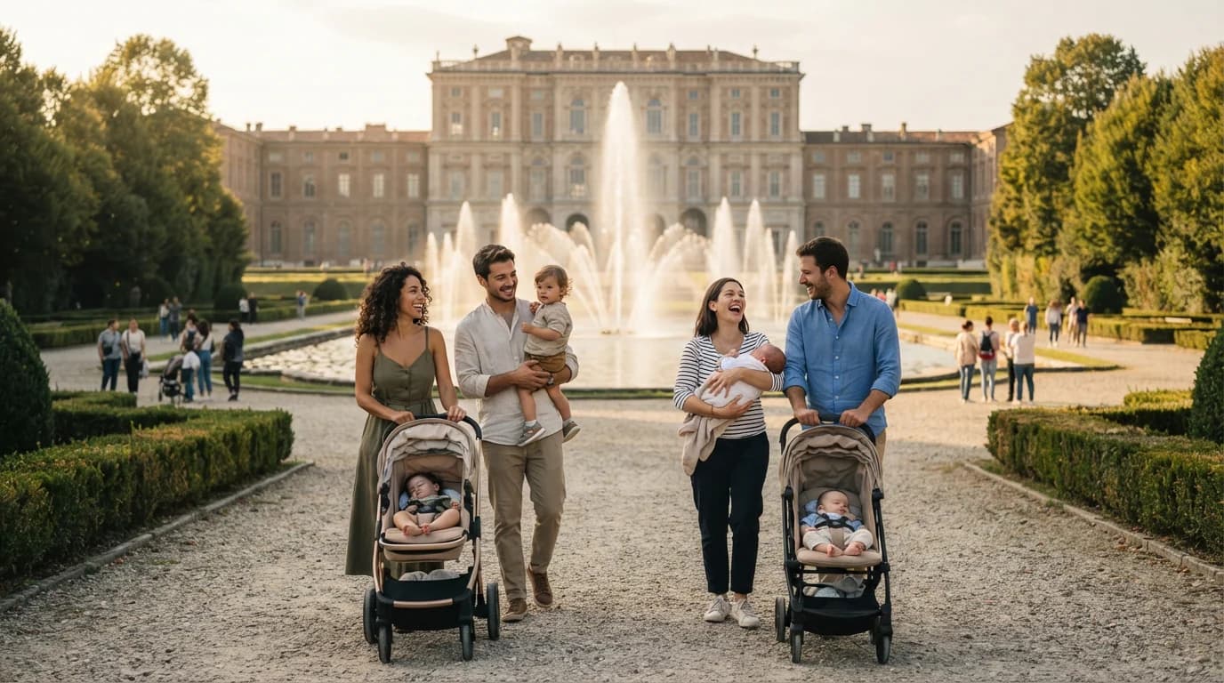 Festa della nascita alla Reggia di Venaria