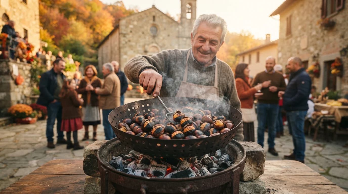 Festa delle Castagne con Sbruciatata