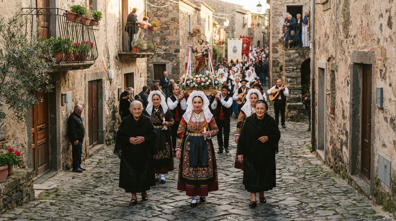 Festa di San Valentino a Sadali