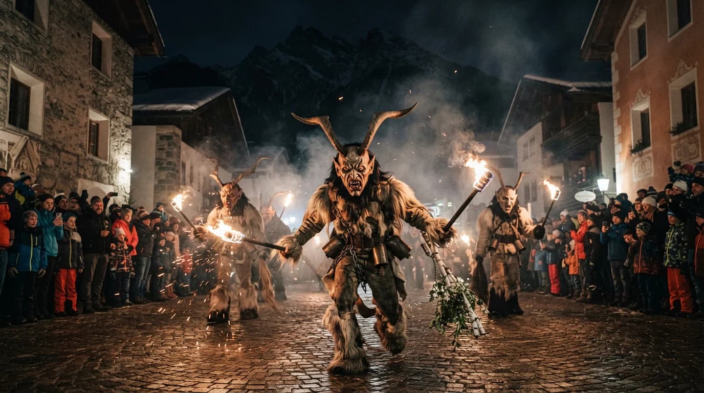 Festa serale dei Latscher Tuifl