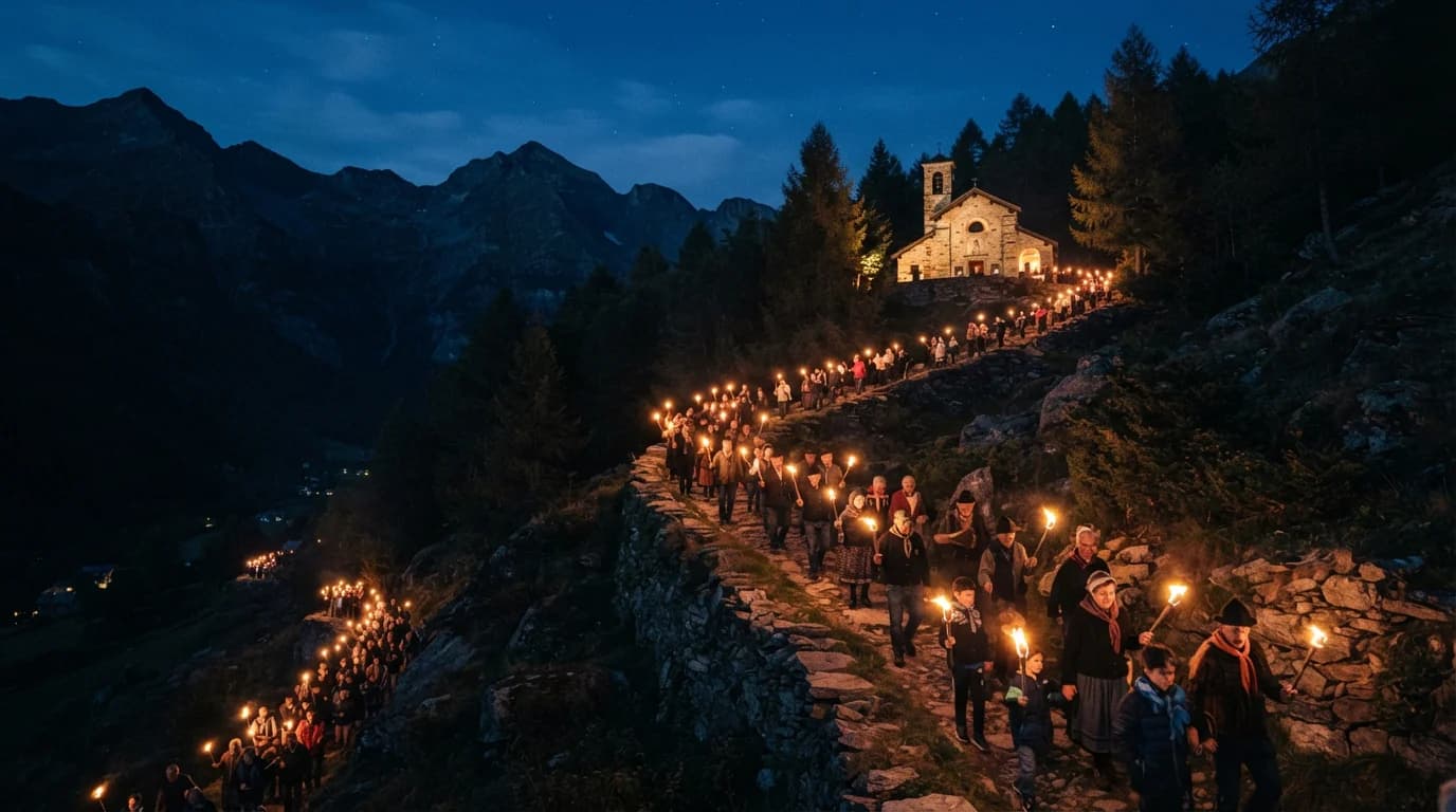 Fiaccolata alla Chiesa delle Pietre Grosse - 4 settembre