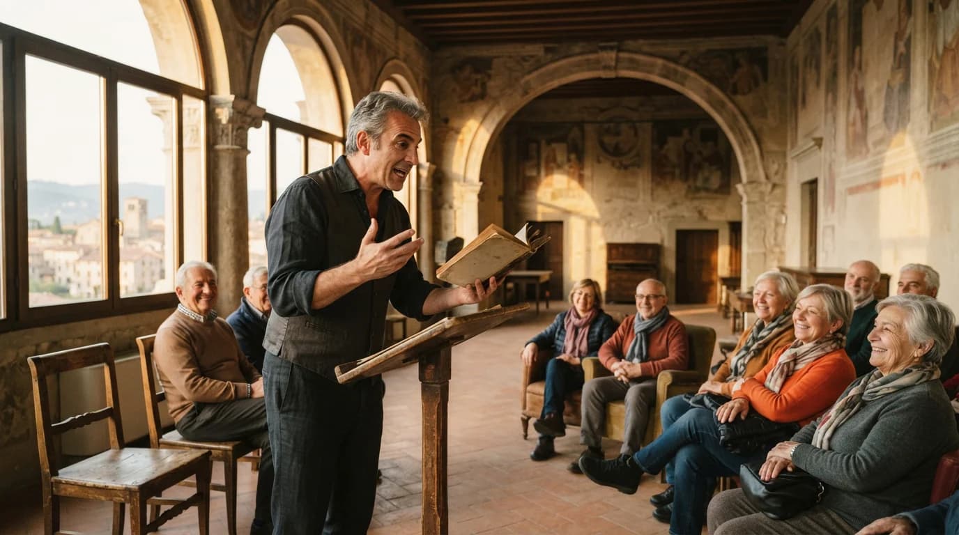 “Fiaccole della lettura”: a Monselice un ciclo di letture teatralizzate per il Centro Servizi Anziani