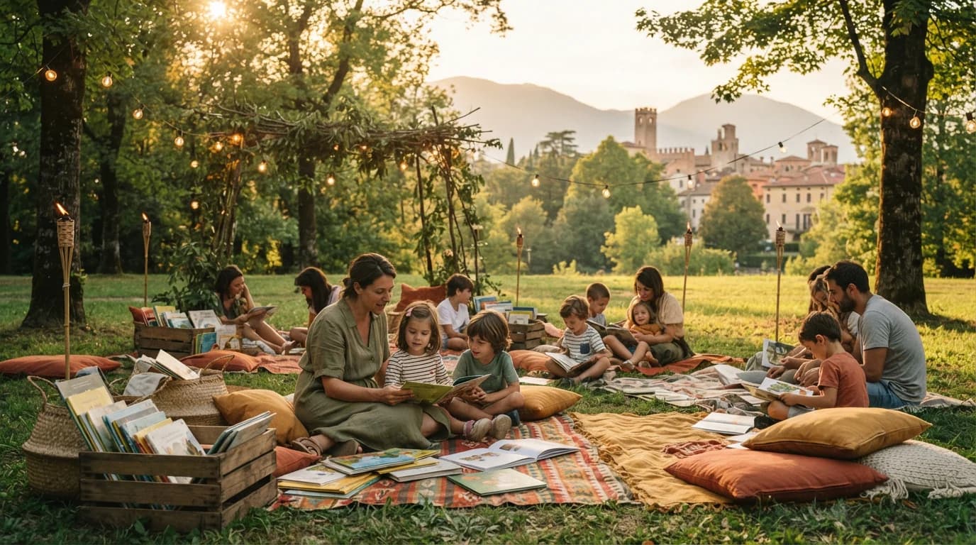 Fiaccole della lettura: la Biblioteca San Biagio arriva al Parco Buzzaccarini