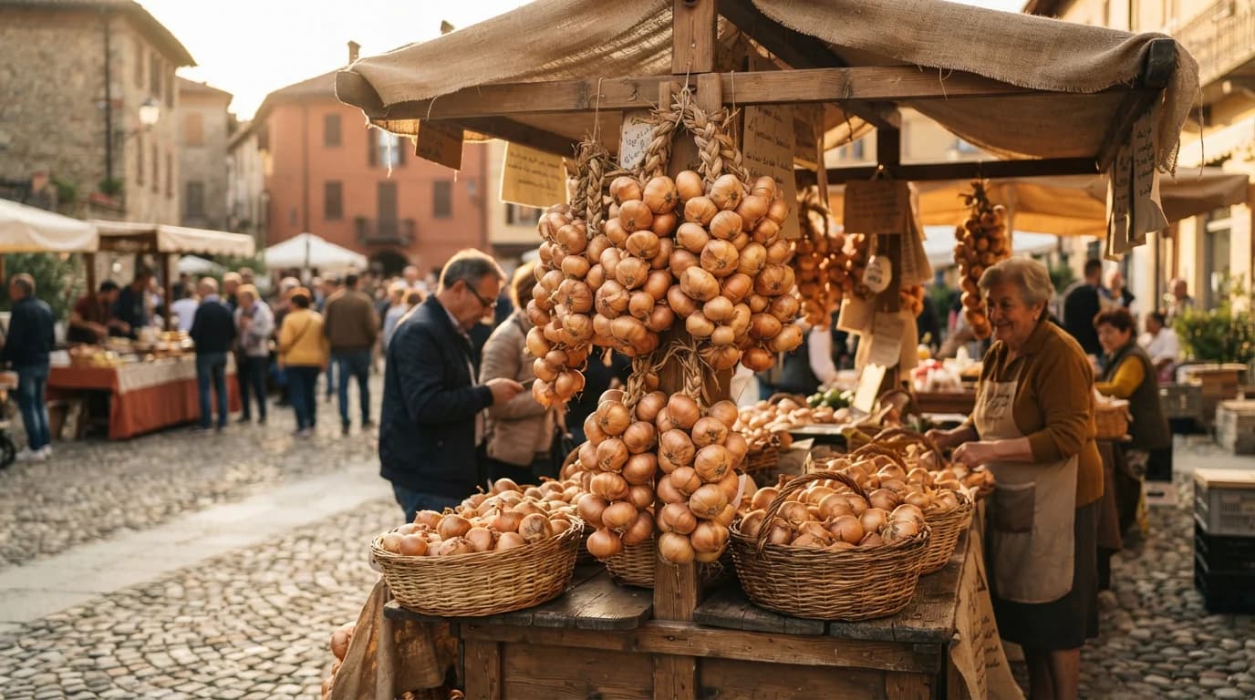 Fiera della Cipolla Bionda a Fontaneto d'Agogna