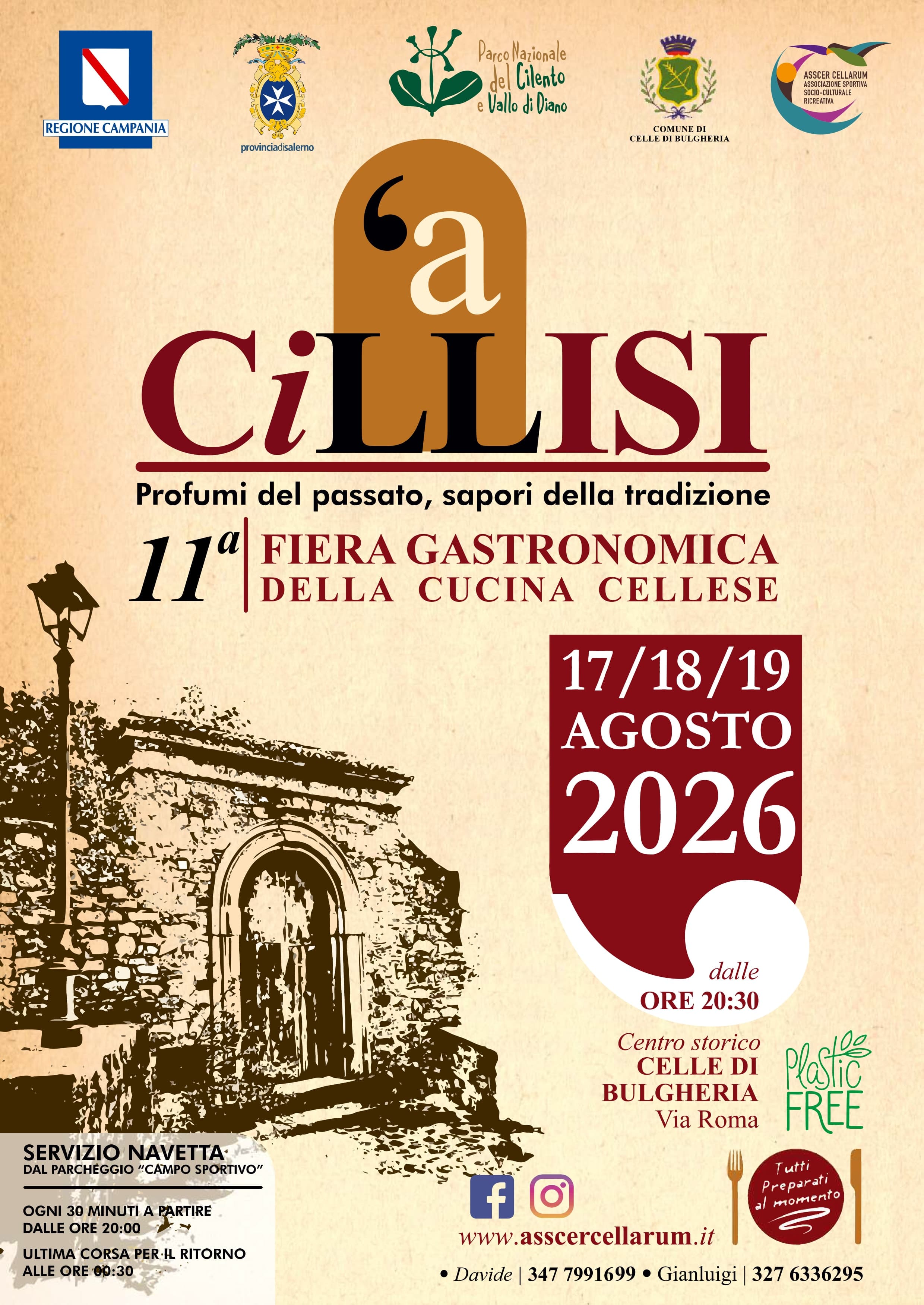 Volantino di 6ª CiLLISI - Fiera Gastronomica della Cucina Cellese